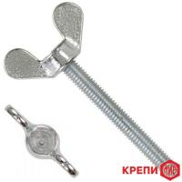 Винт барашковый М10х30 DIN316 кл пр 4,6